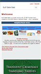 Mobile Screenshot of gulf-gate-east.com