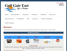 Tablet Screenshot of gulf-gate-east.com